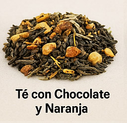 Té con Chocolate y Naranja